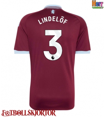 Aston Villa Victor Lindelof #3 Hemmatröja 2026-27 Kortärmad